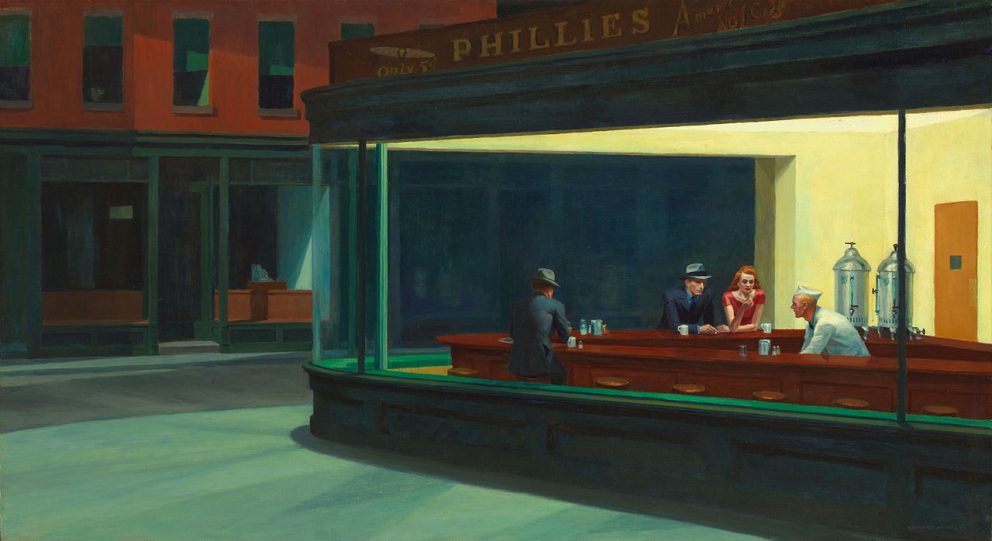 Painting by Edward Hopper