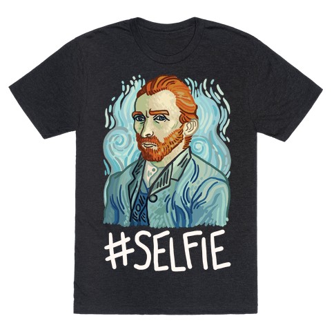 Vincent Van Gogh Selfie T-shirt by Human